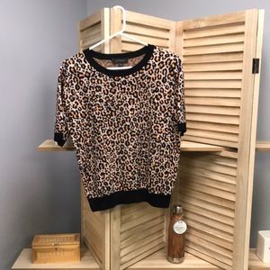 Ann Taylor large short sleeved sweater.